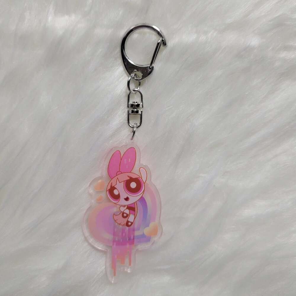 Powerpuff Girls Blossom Keychain